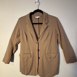 J. Jill Women's Tan Blazer